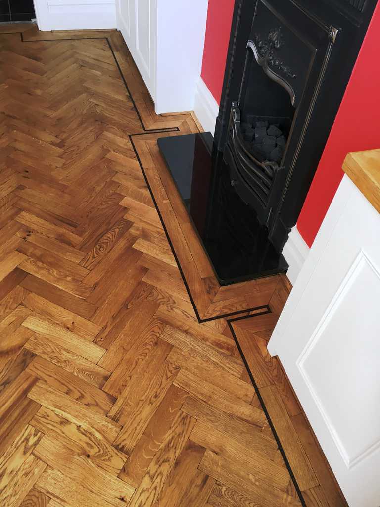 Herringbone Flooring London / Surrey - Wood on the Floor