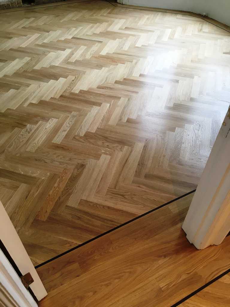 Herringbone Flooring London / Surrey - Wood on the Floor