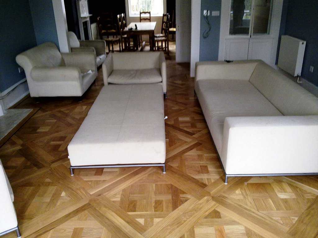 wood flooring solid versaille panels